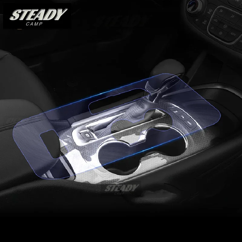 

For Chevrolet Malibu 2019-2022 2023 Car Interior Center Console Transparent TPU Protective Film Anti-scratch Repair Accessories