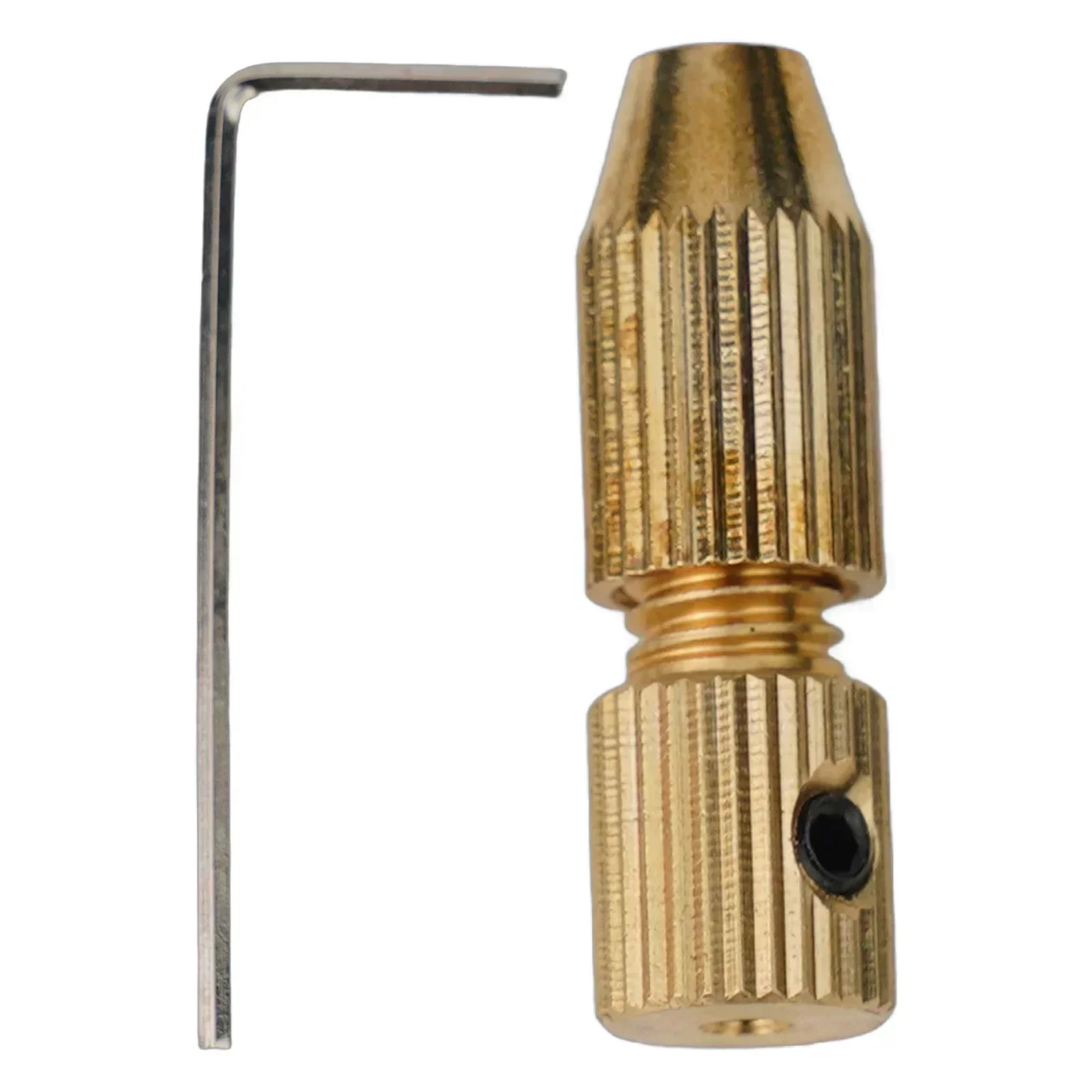 Brass Electric Motor Shaft Clamp Fixture Chuck Small Collet Drill Chuck Adapter For 2.0mm Shaft Hole Motor Shaft Power Tool