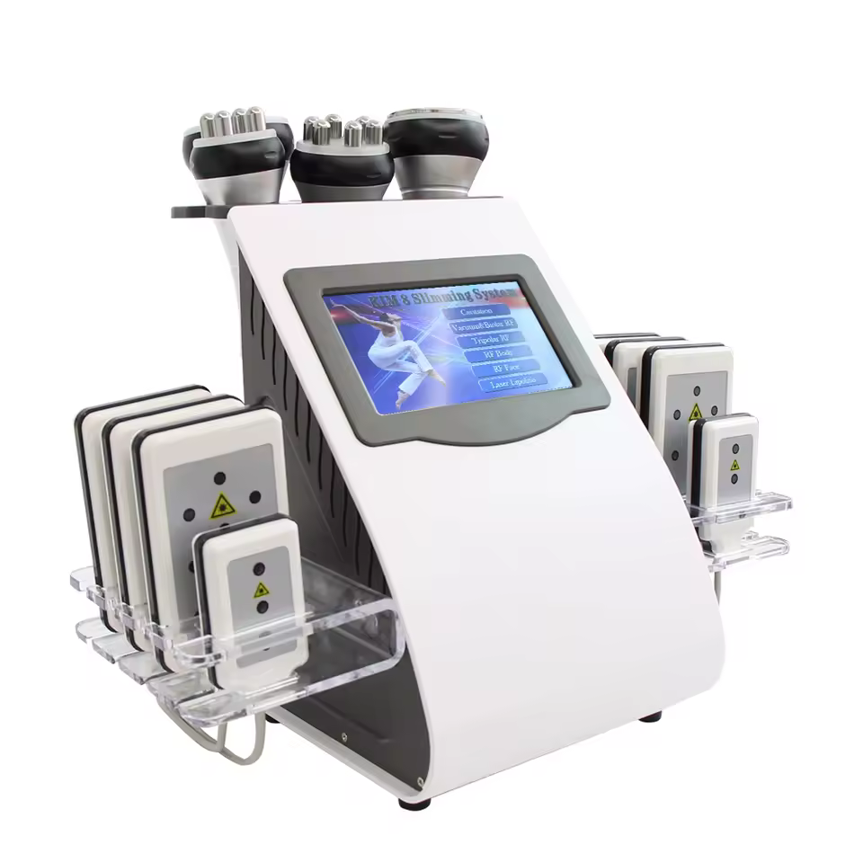 YUET WIN Appareil Cavitation Ultrasons 40K - 6 en 1 Minceur Anti-Cellulite