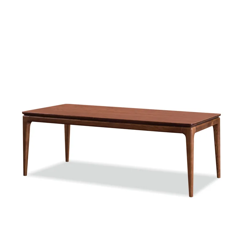 Nordic Japanese modern minimalist home living room solid wood coffee table, corset ash wood without auxiliary materials in stock