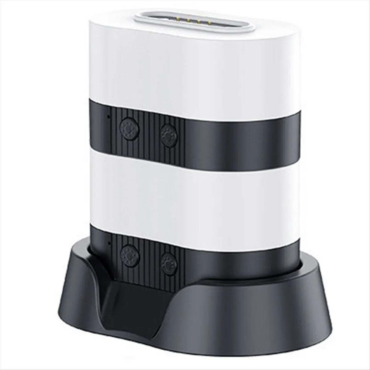 

(FDDT) Portable Magnetic Charging Lamp Atmosphere Light 11 Light Modes for Party Photography Soft Light Night Light Black