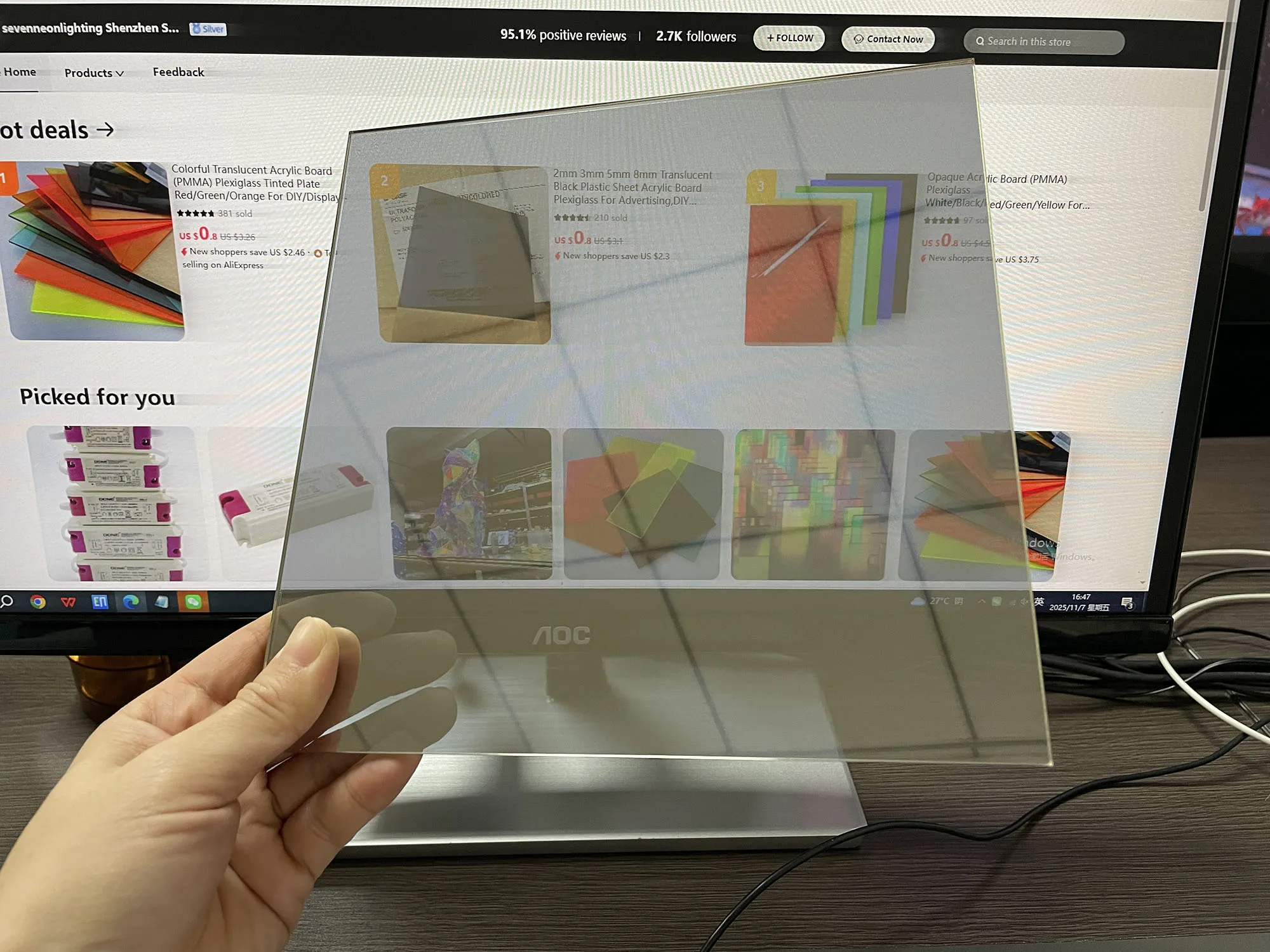 Espejo cuadrado de doble cara acrílico (PMMA), espejo bidireccional/transparente de infinito/ilumusión/inteligente/vigilancia para publicidad DIY