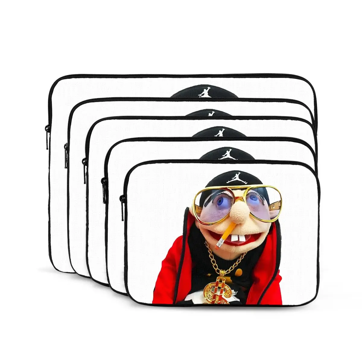 

SML Rapper Jeffy Notebook Laptop Bag Case Pouch For Macbook Air Pro Tablet Shockproof Case Bag