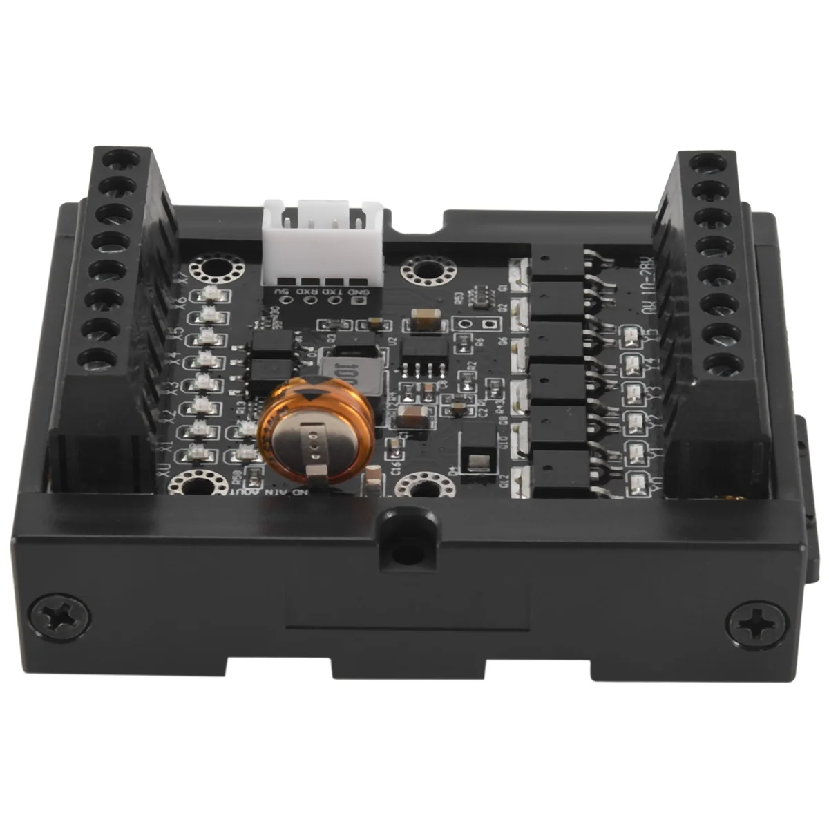 

PLC Programmable Logic Controller DC 10-28V PLC Regulator FX1N-14MT Industrial Control Board Programmable Logic Controller A005