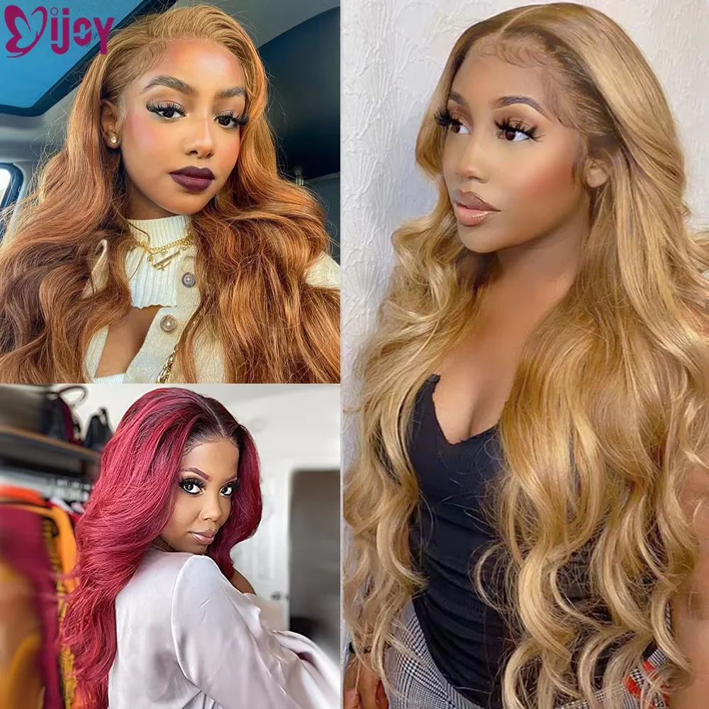 Body Wave Bundles Brazilian Hair Weave Bundles 8-26 Inches Brown Blonde Red Human Hair Bundles Remy Hair Extensions IJOY