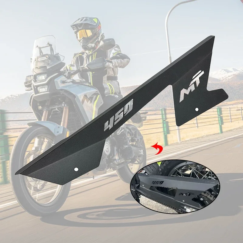 

Для CFMOTO CF450 MT 2024, защитный чехол для цепного колеса, чехол для цепи, защита крышки шестерни MT450, аксессуары для мотоциклов