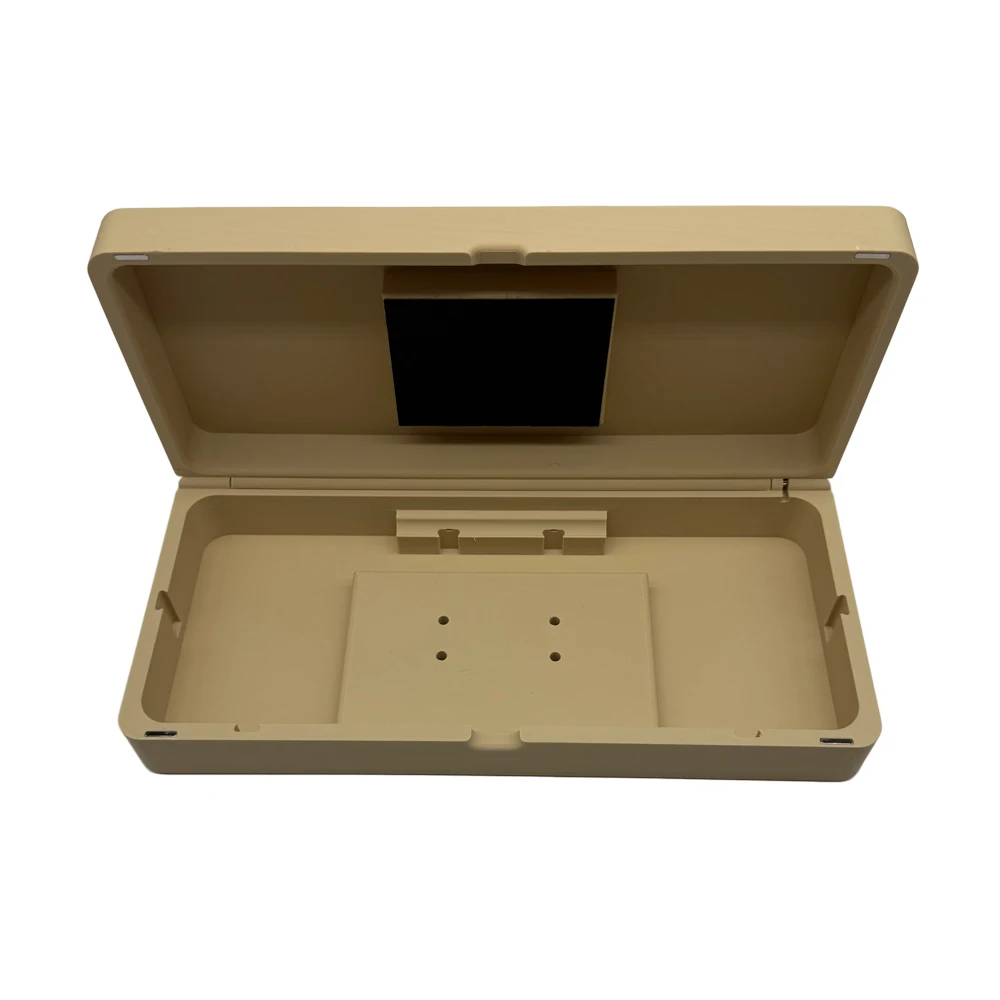 

for AYANEO POCKET S2 Game Console PLA+ Protective Cover Portable Retro Handheld Game Console Storage Box Brown Black