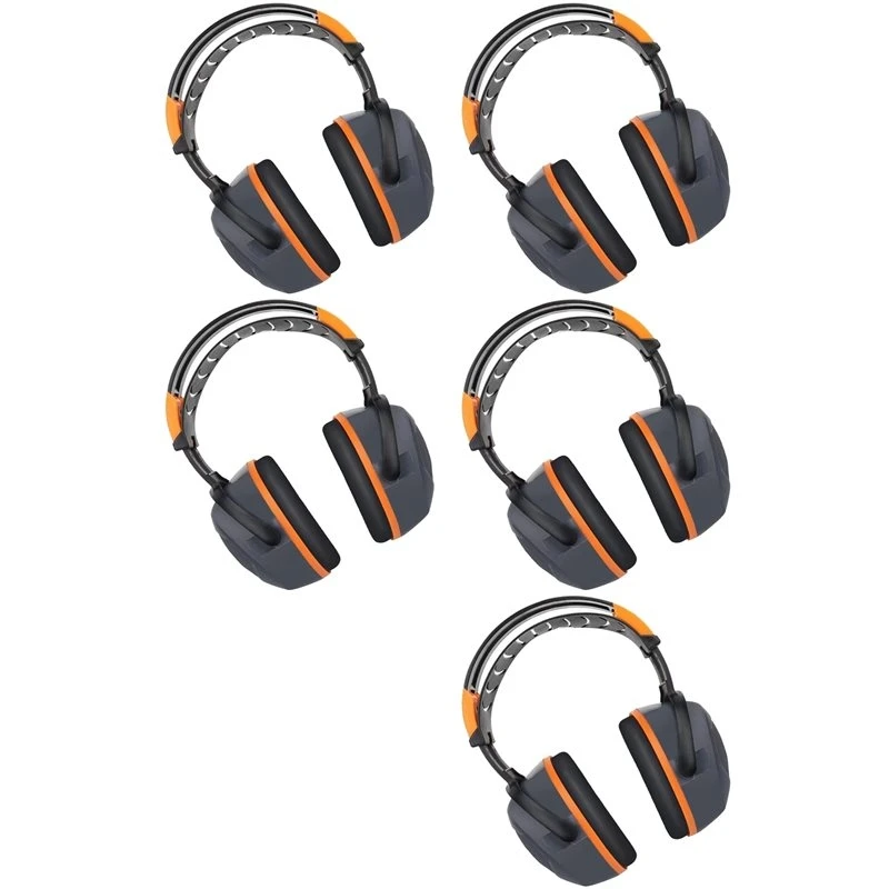 T24C 5X Ear Defender Headphone Noise Cancel Sound Blocking Ear Plug Soundproof Earmuffs Noise Reduction Protection Hearing