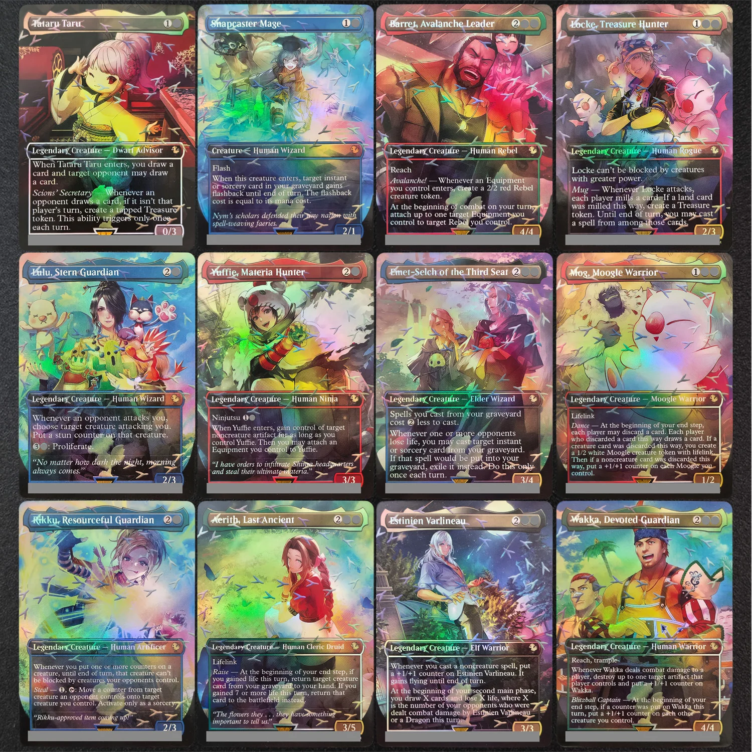 FIC TCG Proxy Magische Karte EN Y'shtola, Nachtsegen-Snapcaster-Magier Tataru Taru Lulu, Sternwächterin Aerith, Letzte Antike