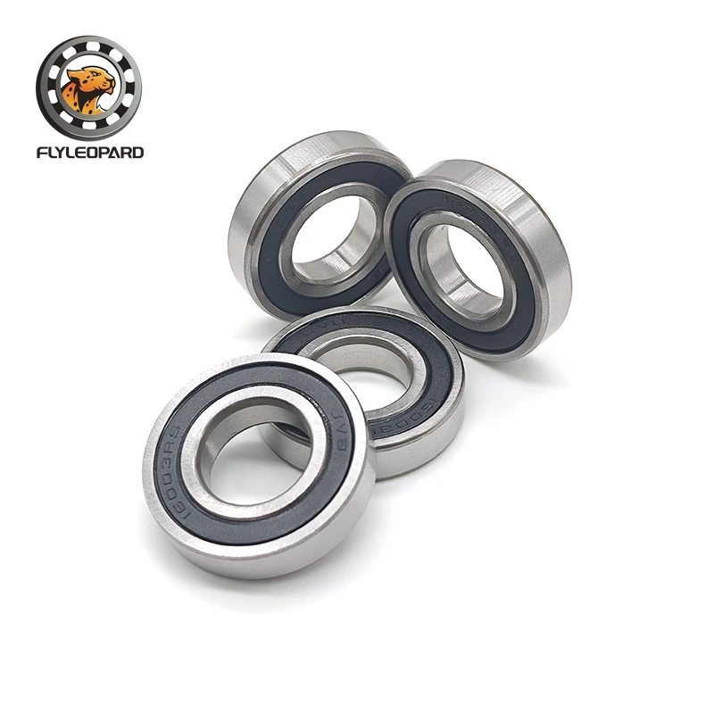 16003 2RS Deep Groove Ball Bearing 17x35x8 16003-2RS,  10x26x7 16000 2RS, 12x28x7 16001 2RS,  15x32x8 16002 2RS  ABEC-7