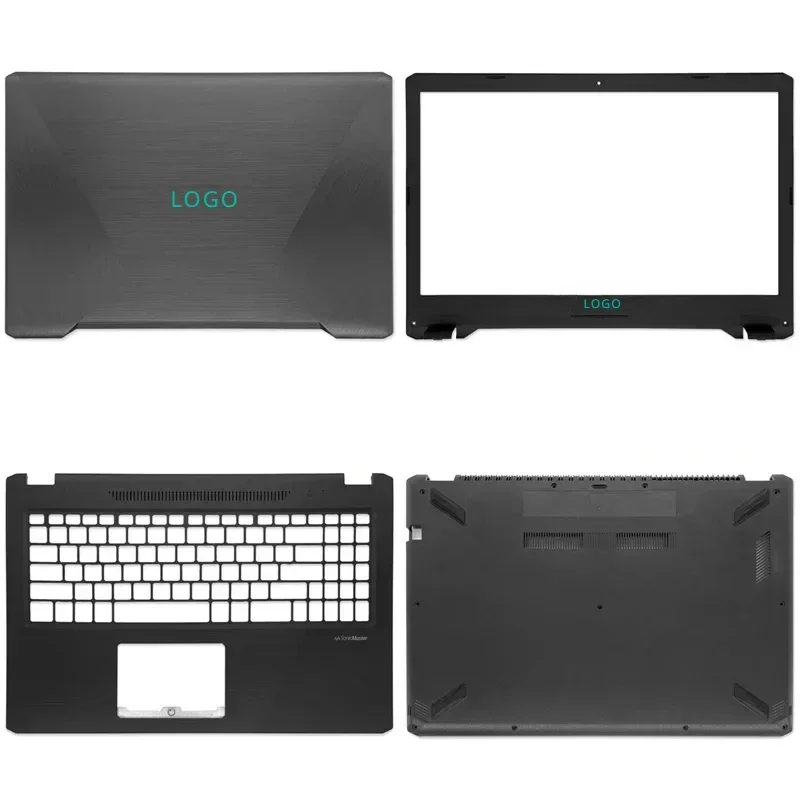 

New For ASUS X570 X570U X570UD YX570U YX570 Laptop LCD Back Cover Front Bezel Upper Palmrest Bottom Base Case Keyboard Hinges