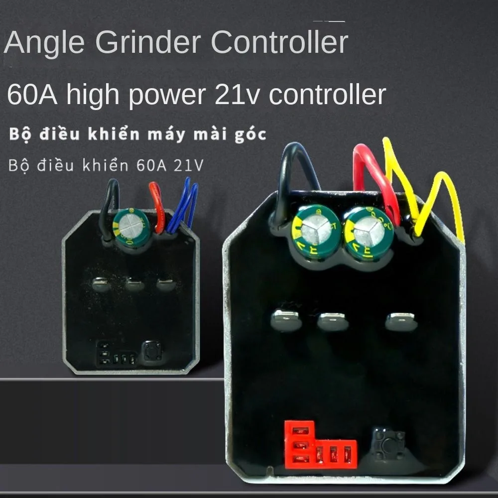 

21V/60A Brushless lithium Electric Angle Grinder Control Board Controller Driver Motherboard Accessories Speed Switch
