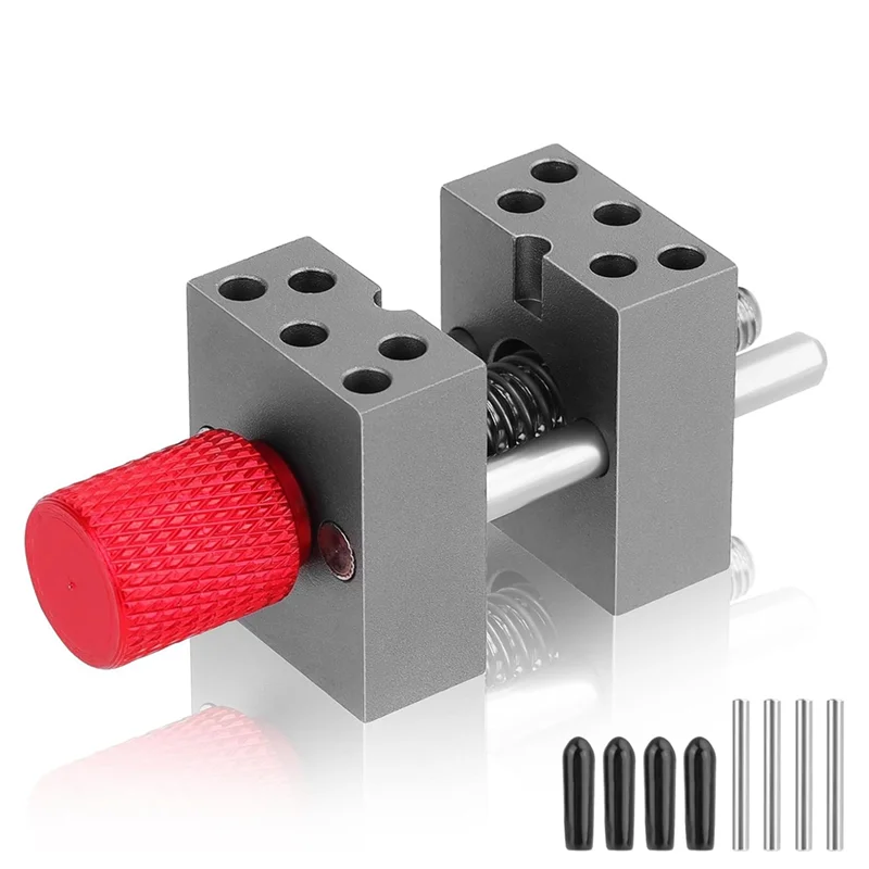 AAAN-Metal Handy Mini Vise Clamp,Universal Drill-Press Vice Grip With 10X Alternative Holes For Scale Model Hobby