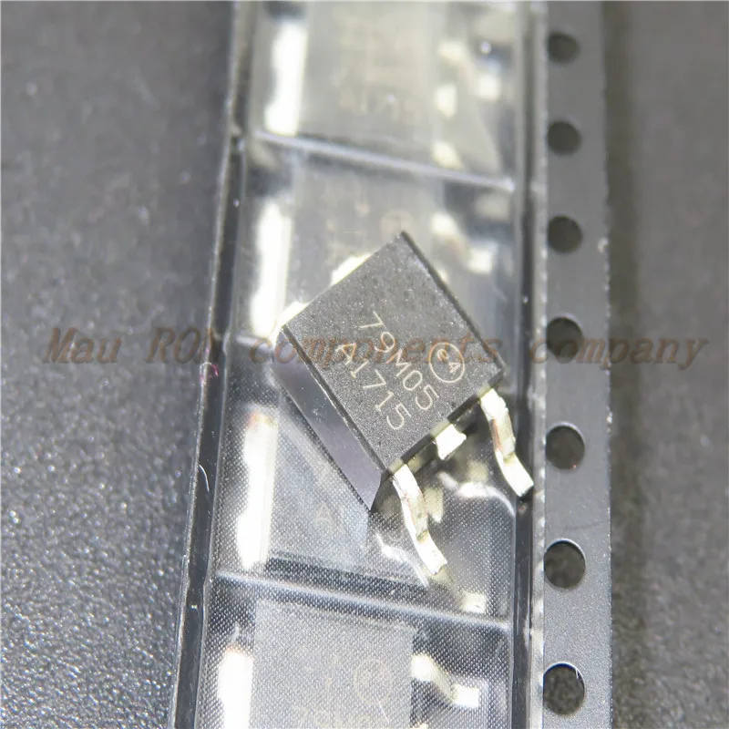 10PCS/LOT MC79M05CDT to252 7905 79M05 Chip patch negative voltage regulator -5V TO-252 New original  In Stock