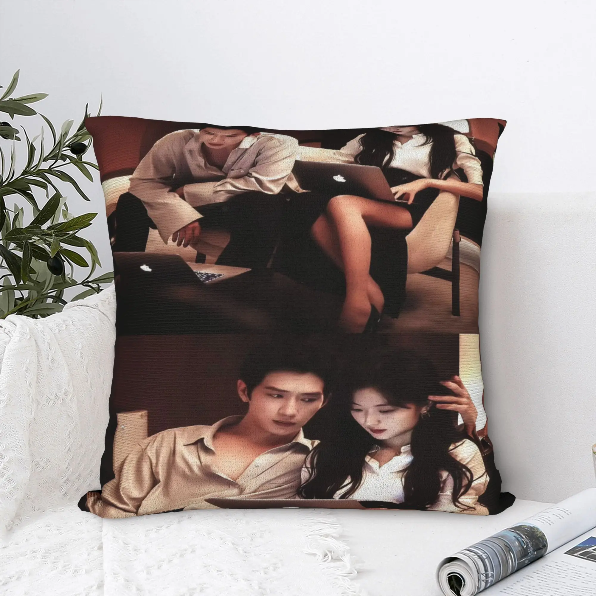 The Early Spring Luke Pillow Case  Retro Trendy Pillow Cover Comfy Pillowcases For Sofa Home Decor