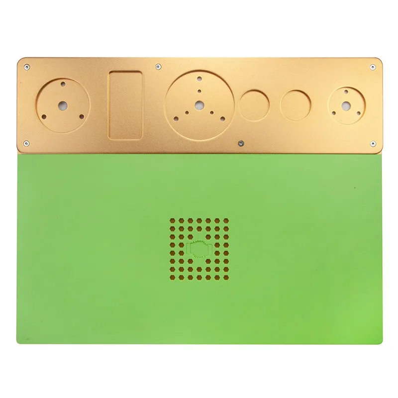 

Aluminum Alloy Silicone Pad with Storage for Microscope Base Phone Repair