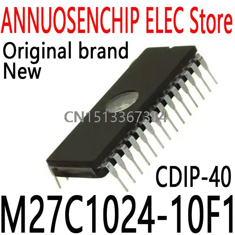 10PCS New and Original M27C1024-10F1 M27C1024 CDIP-40 M27C1024-10F1