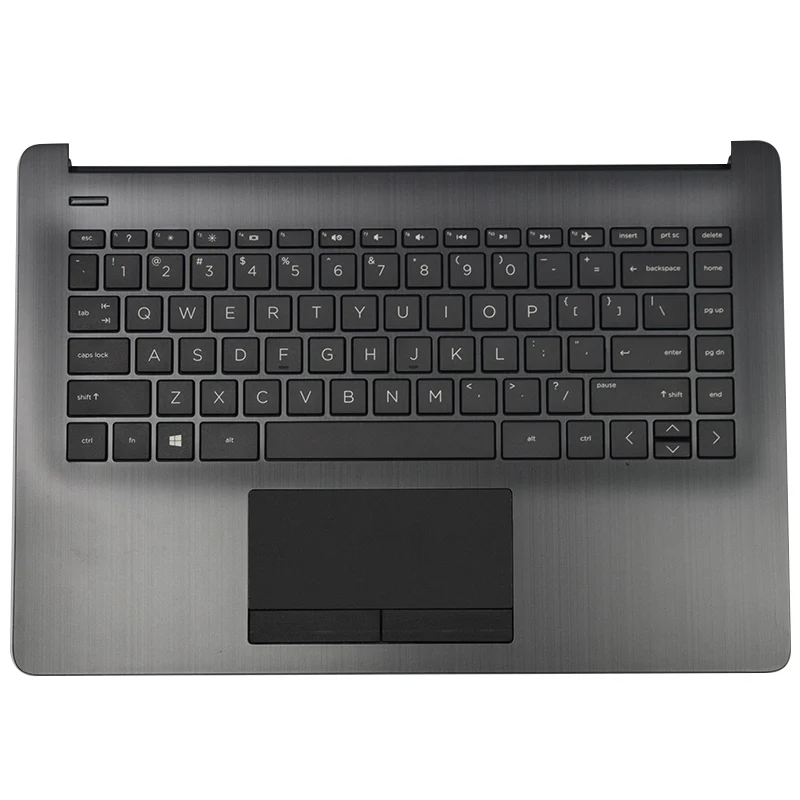 

Original New For HP Pavilion 14-CK 14-CM Black Gray Laptop Palmrest Upper Case With US Keyboard L23491-001