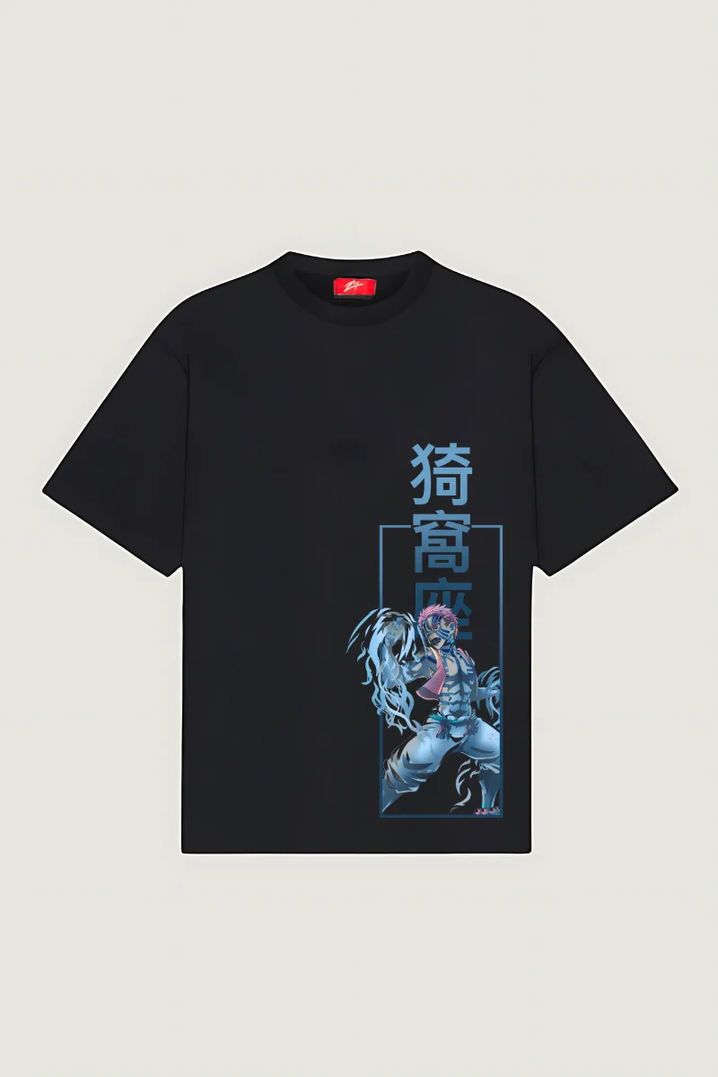 Akaza’s Fury Tee - Demon Slayer Fashion