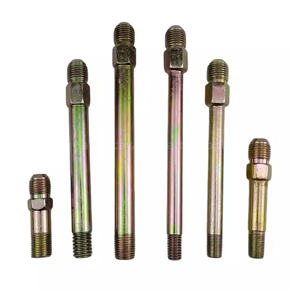 For Injection Molding Machine Hydraulic System Pressure Gauge Test Hose 3X6 High Pressure Oil Pipe Joint 63Mpa Oil Pipe Joint