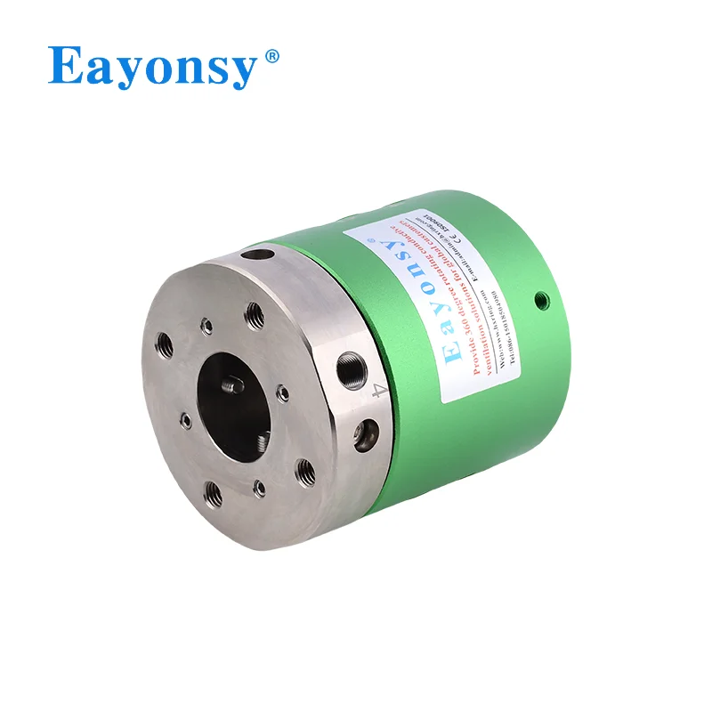 4 channels rotary joint middle through hole 30mm OD80,G1/8