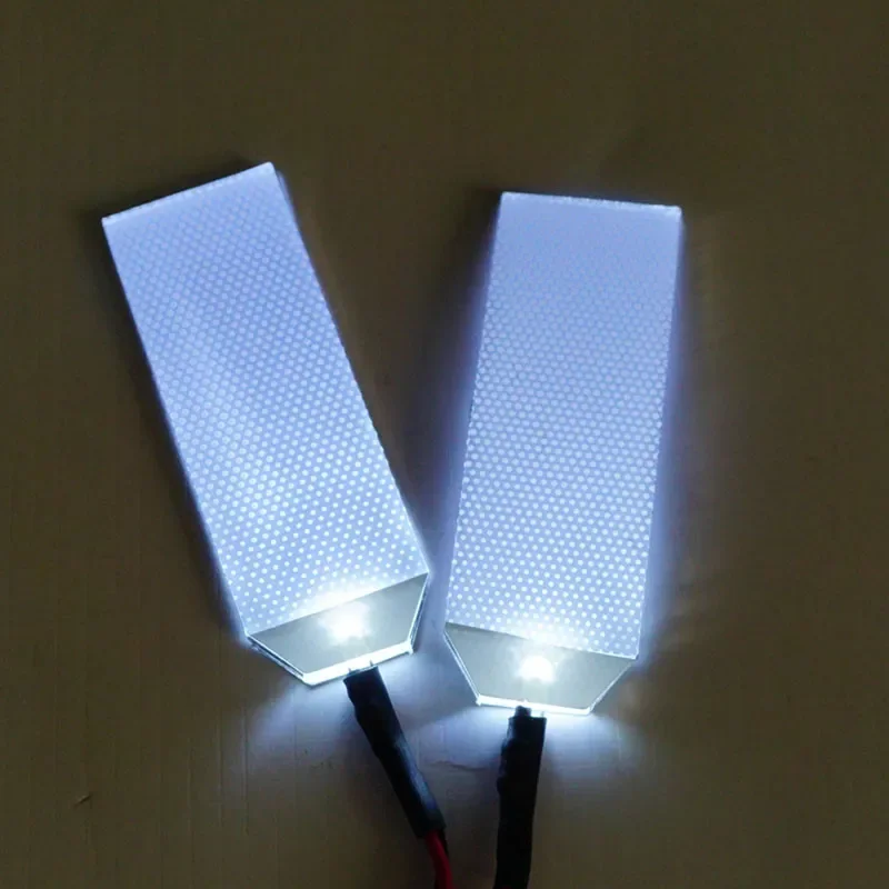 CR2032 Pin 27.5X69.5mm DIY Có Thể Uốn Cong Đèn LED Mắt Bộ Dụng Cụ Cho Halloween Cosplay Mũ Bảo Hiểm Mặt Nạ Phụ Kiện Mặt Nạ Đạo Cụ