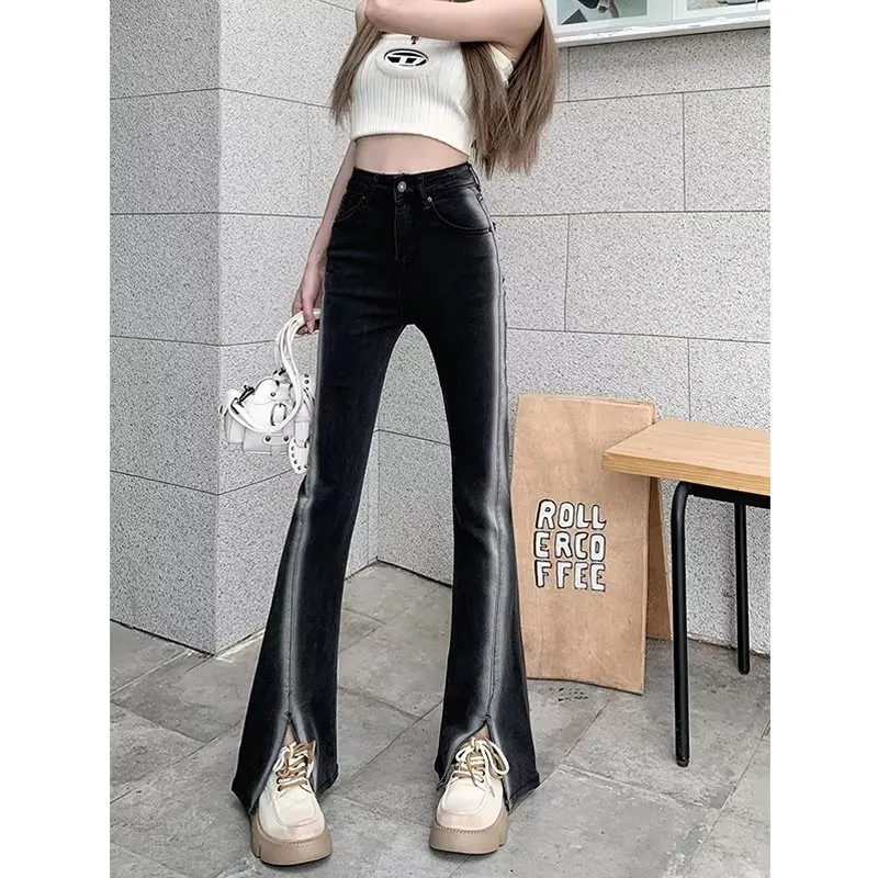 Y2K Style Jeans Women's New Niche Jeans with Casual High-Waisted Pants Fashion Stretch Design Jeans