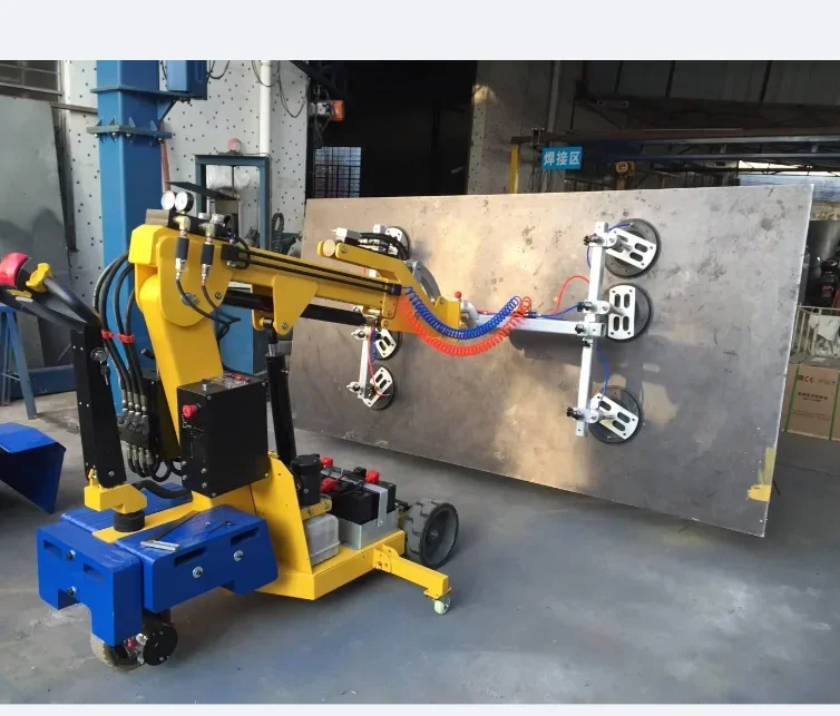 Customized Remote Control Rotation Robot Stacker Glass Installation Car Suction Lifting Equipment Construction Vacuum Lifter