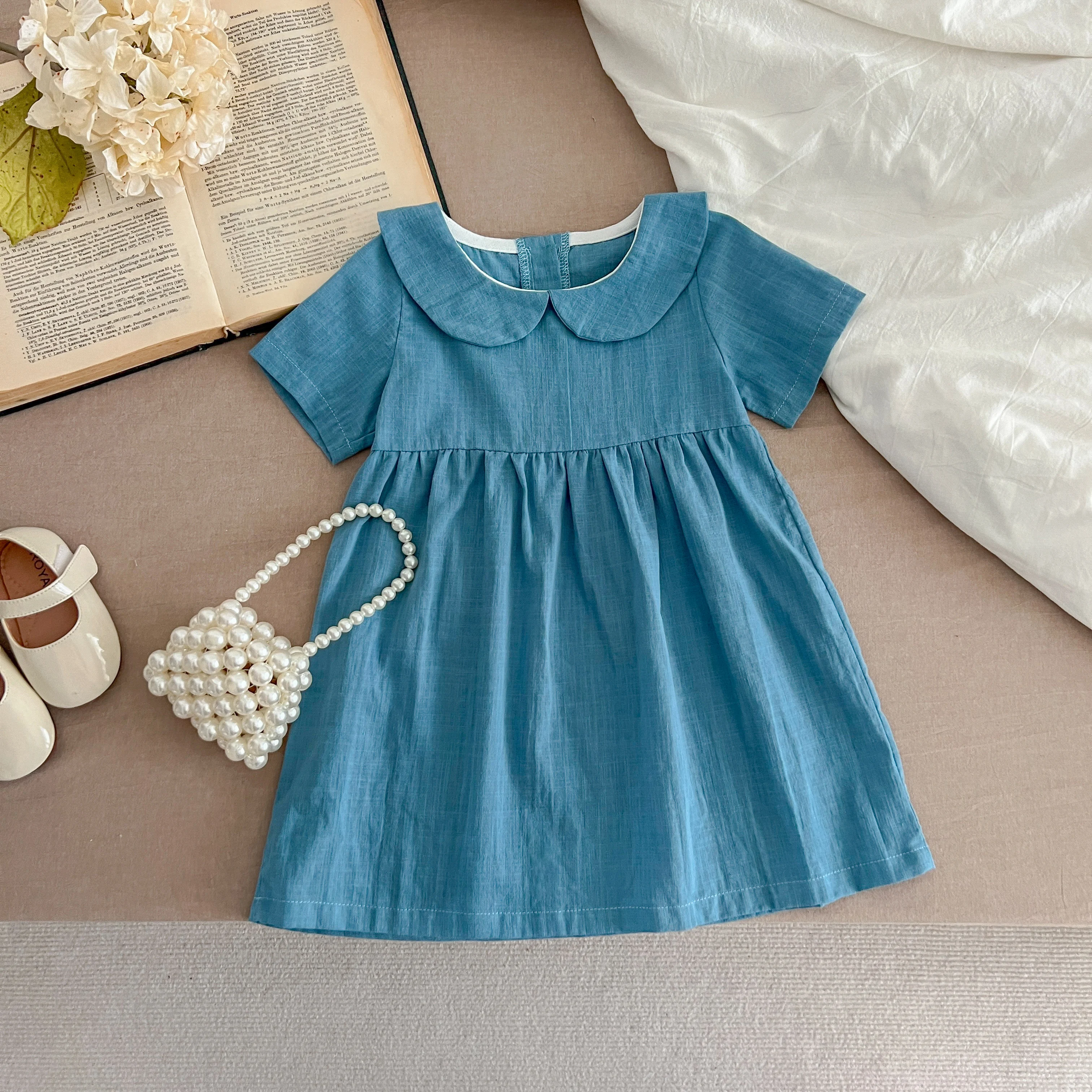 Summer Toddler Infant Baby Dress Solid Cotton Simple Baby Girls Home Dress Kids Casual Clothes Ruffle Decoration Princess Dress - AliExpress 1501 Summer Toddler Infant Baby Dress Solid Cotton Simple Baby Girls Home Dress Kids Casual Clothes Ruffle Decoration Princess Dress - AliExpress 1501