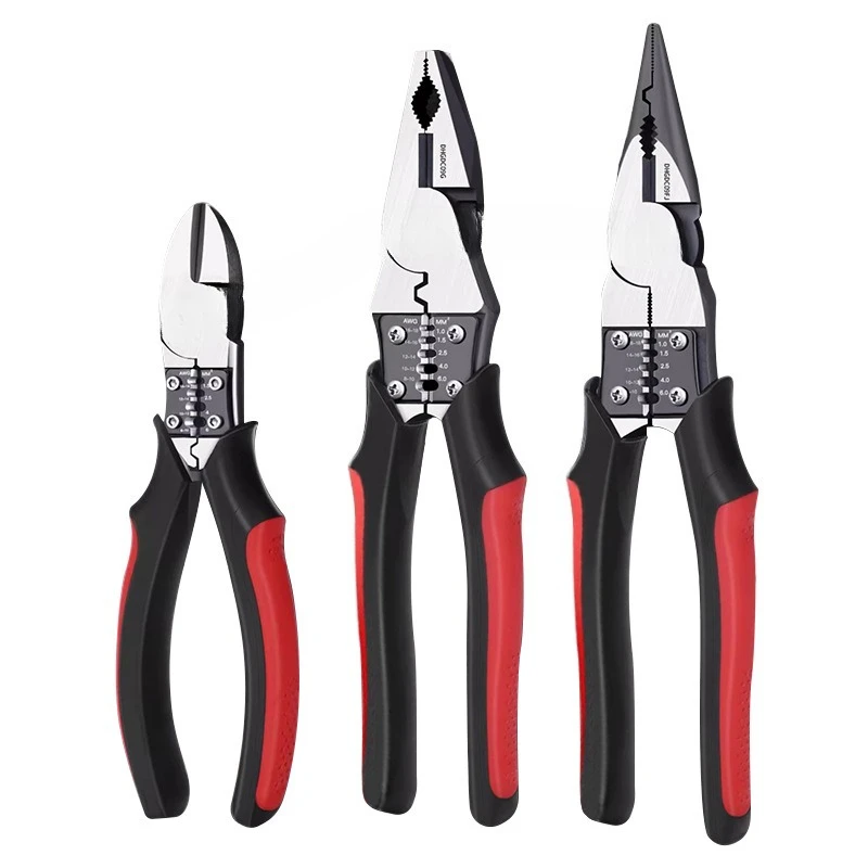 

Pointed nose pliers electrician universal oblique pliers tool