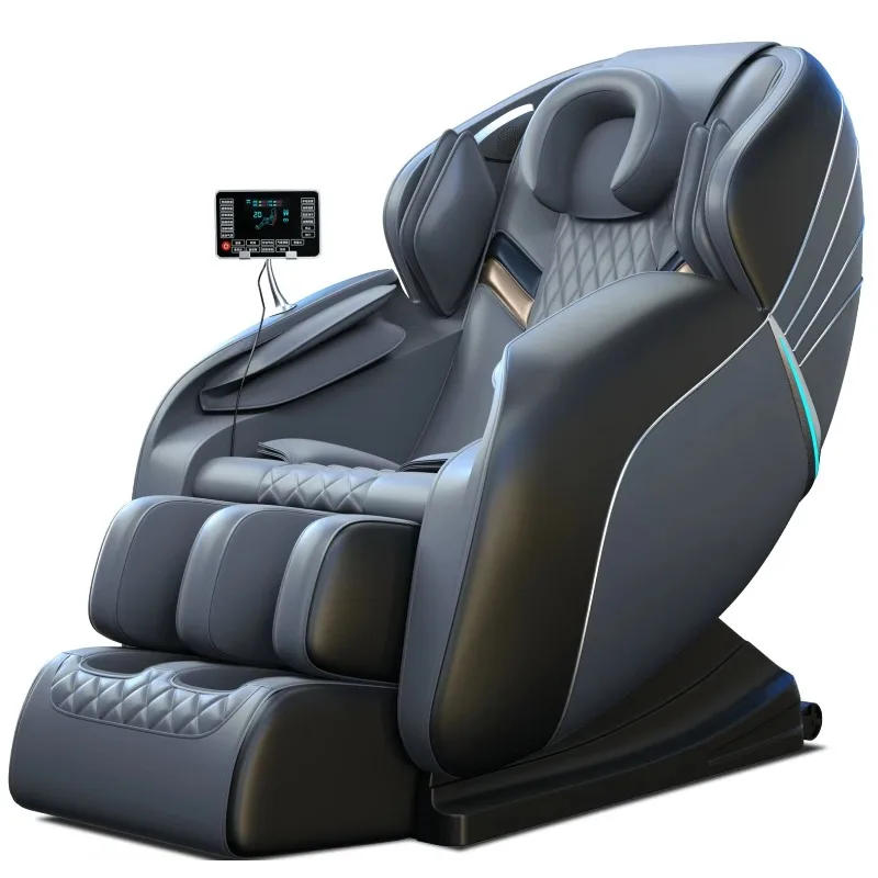 

3D Zero Gravity Electric Chair 4D Full Body Massage Shiatsu Heating Scratch Portable Foldable L Track Massage Chair