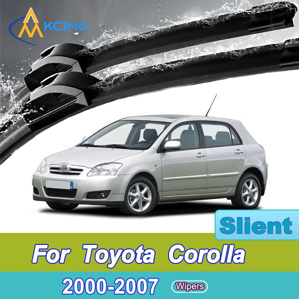

Silent Beam Wiper Blades For Toyota Corolla E120 E130 2000-2007 Noise-Free Windshield Wipers High-Performance