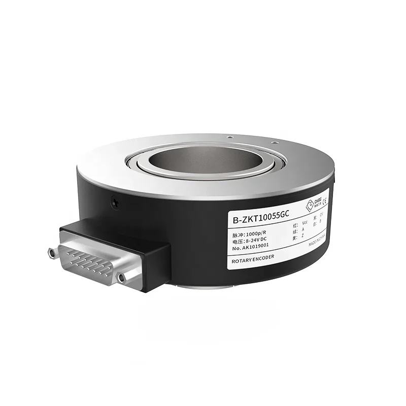 CHBG optical encoder outer diameter 100mm, shaft diameter 30/45/55mm IP65 Incremental hollow shaft rotary optical encoders