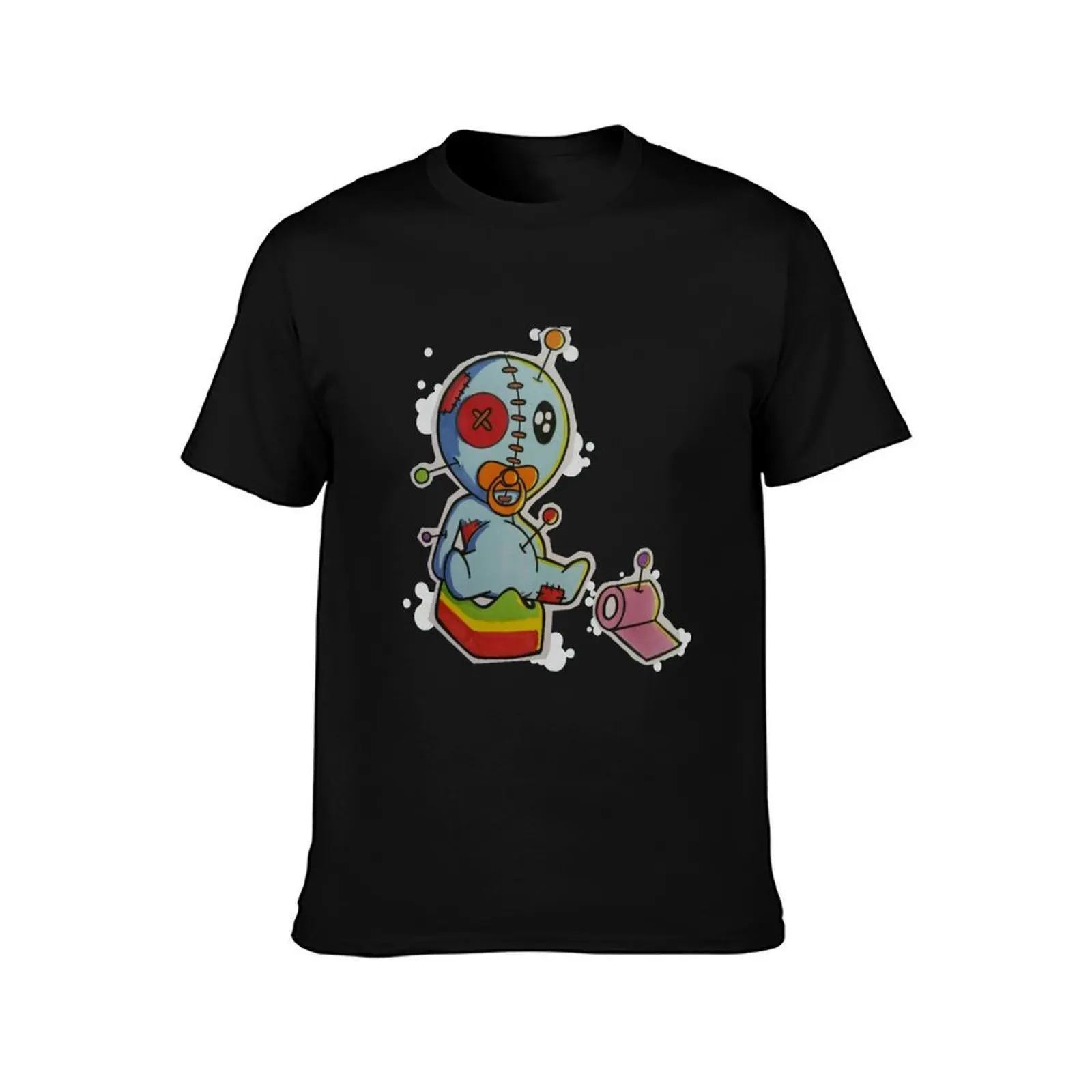 cute baby voodoo doll T-Shirt Comfortable Workout Short Sleeve Shirt T-Shirt