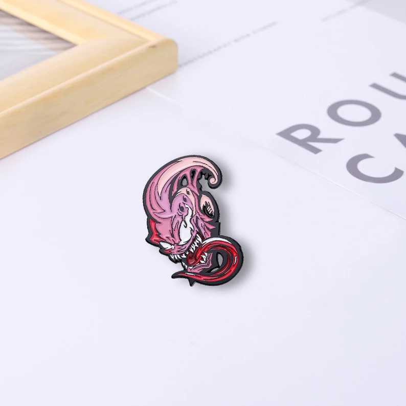 

Monster Fusion Enamel Pins, Classic Custom Cartoon Brooches, Lapel Badges, Funny Anime Movie Jewelry, Gift for Kids and Friends