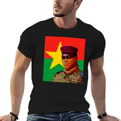 Ibrahim Traoré T-Shirt heavyweights vintage clothes mens t shirt graphic