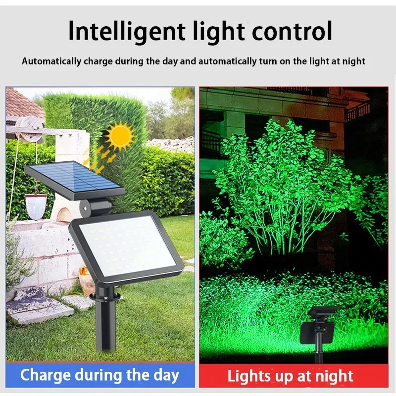 

Adjustable solar garden lighting lighting outdoor solar ground lamp IP65 lawn garden decorative light waterproof lighting light