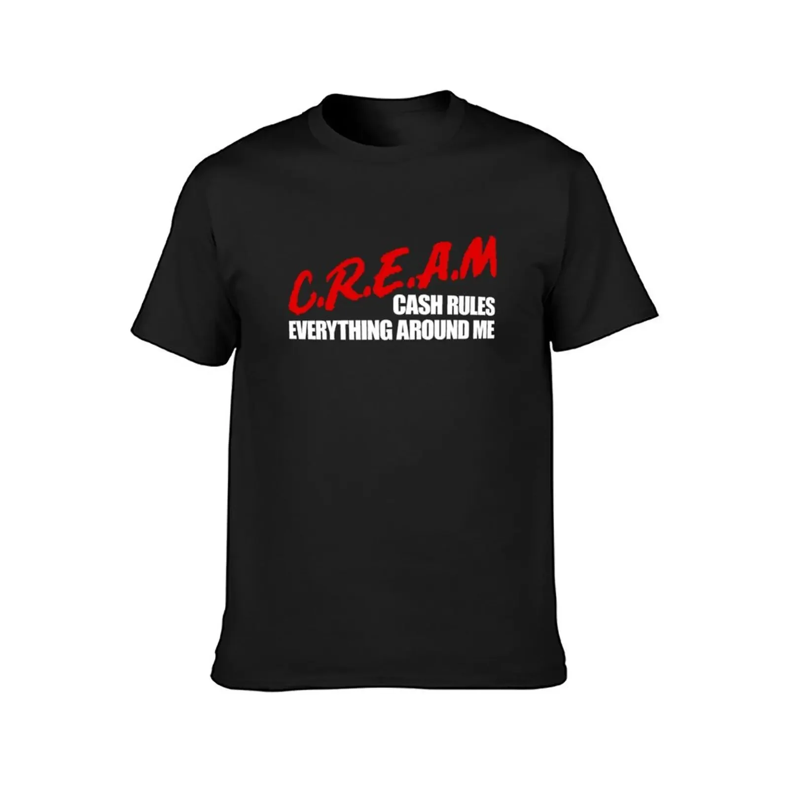 cream T-Shirt Blouse anime tshirt mens white t shirts