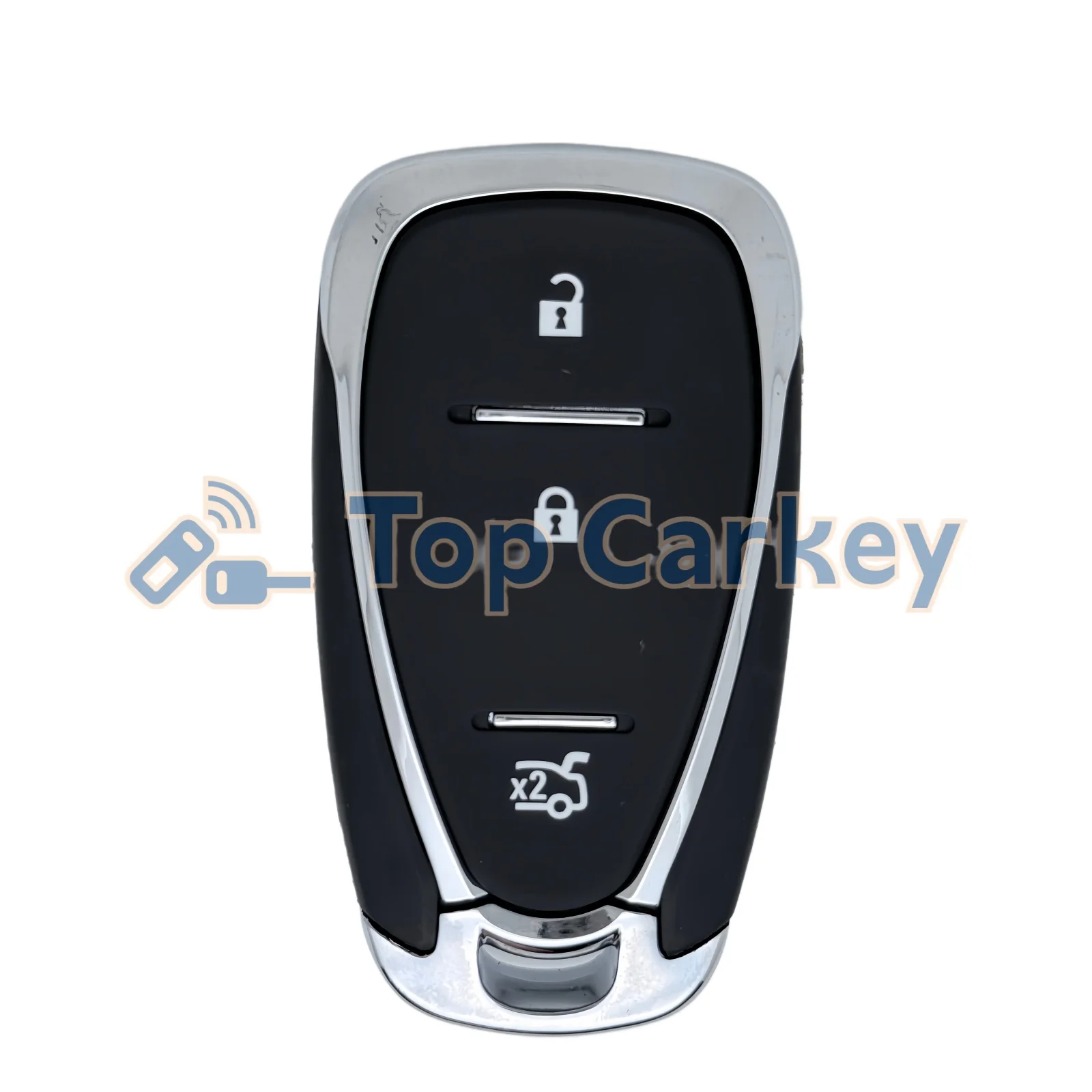 TopCarkey Original Smart Remote Key ID4A Chip 433MHz for Chevrolet Orlando JM Trax Tracker Keyless Promixity Card