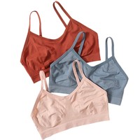 Seamless Tube Tops Bra Push up Women's Sexy Lingerie Sports Crop Top Female Bralette Sleep Underwear Simple Girls' Intimate