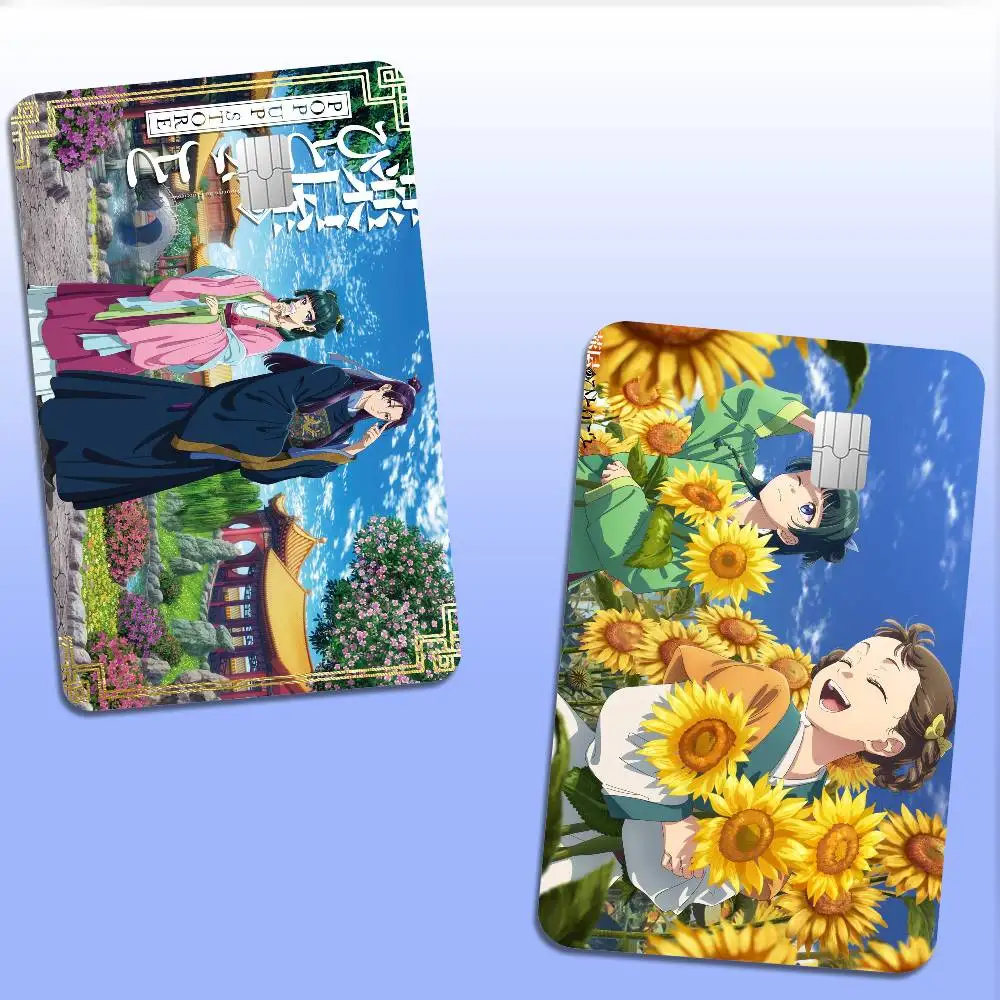 The Apothecary Diaries Anime Anime Young Creidt Card Debit Card Sticker Film Case Front Tape For Small Big Chip No Chip