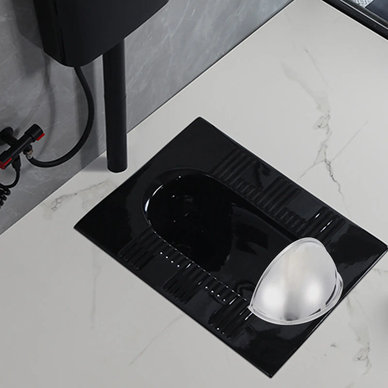 

Перегородка для унитаза с функцией приседания, износостойкая, простой конструкции, легко чистится, подходит для общественных и домашних туалетов.