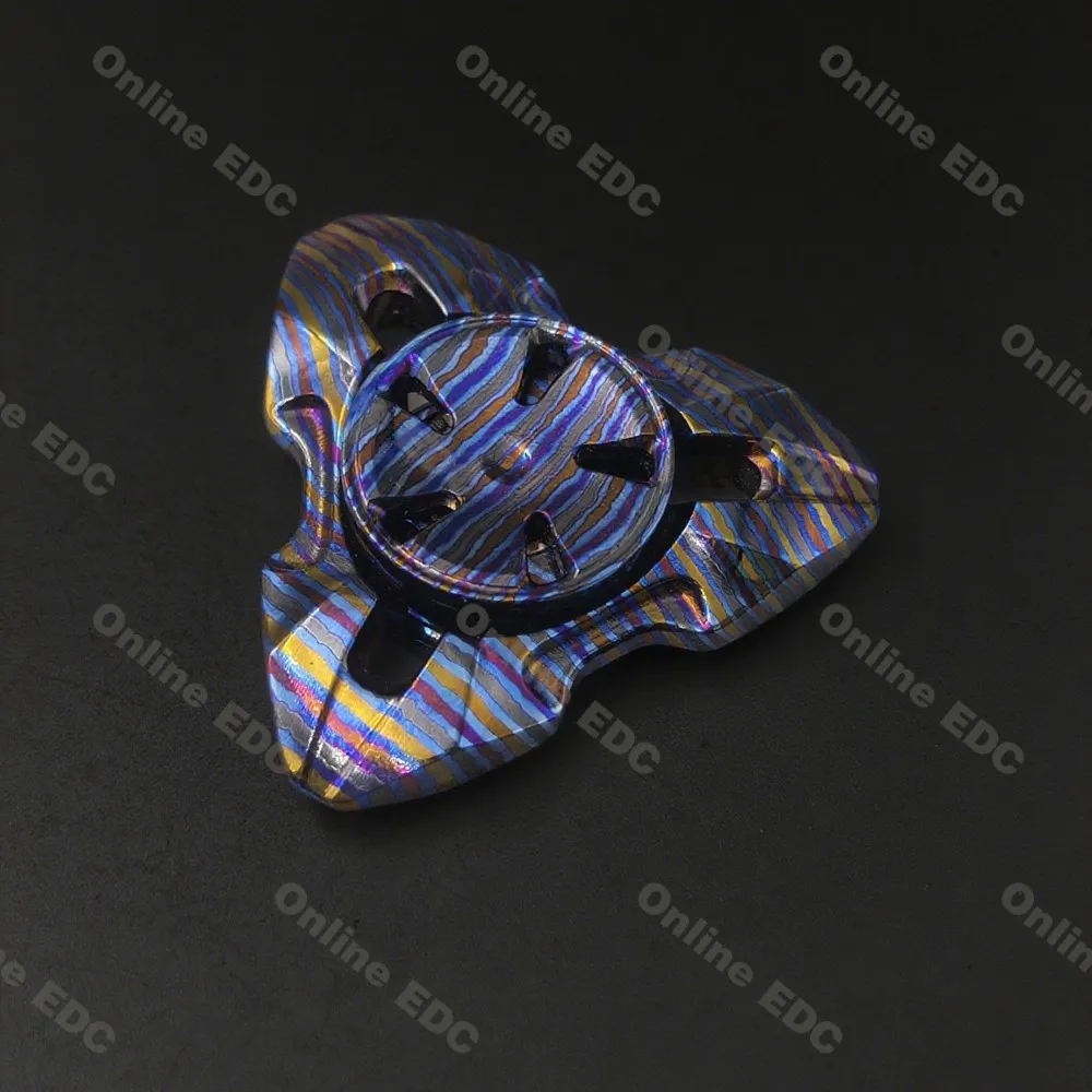 Used EDC Toys Novo Studio Zircuti Fidget Spinner Fidget Toys For Adults Office Desk Accessories Novelty Toy Gyro