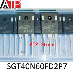 10PCS/LOT 100% New Original SGT40N60FD2P7 40N60FD2 SGT40N60FD1P7 40N60FD1 TO-247 40N60 IGBT Transistors 40A 600V