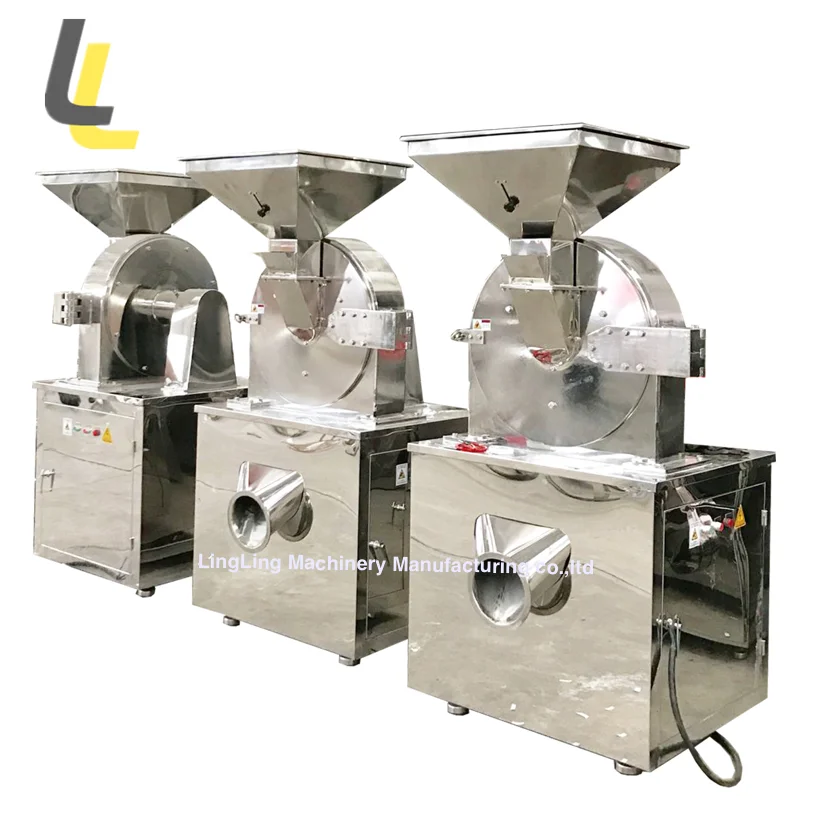 WF GQX Moringa Powder Grinding Machine Dry Food Crushing Machine Spice Flour Mill Machinery Prices