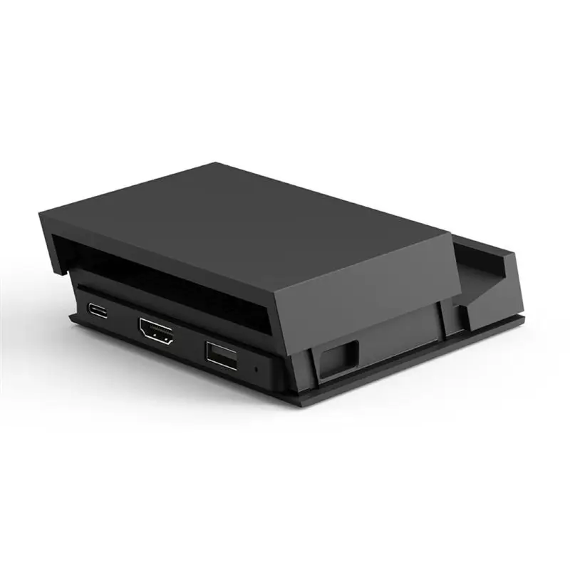 support-de-station-d'accueil-type-c-techverse-pour-console-station-de-charge-multifonction-avec-hub-usb-c-detachable-et-port-pour-carte