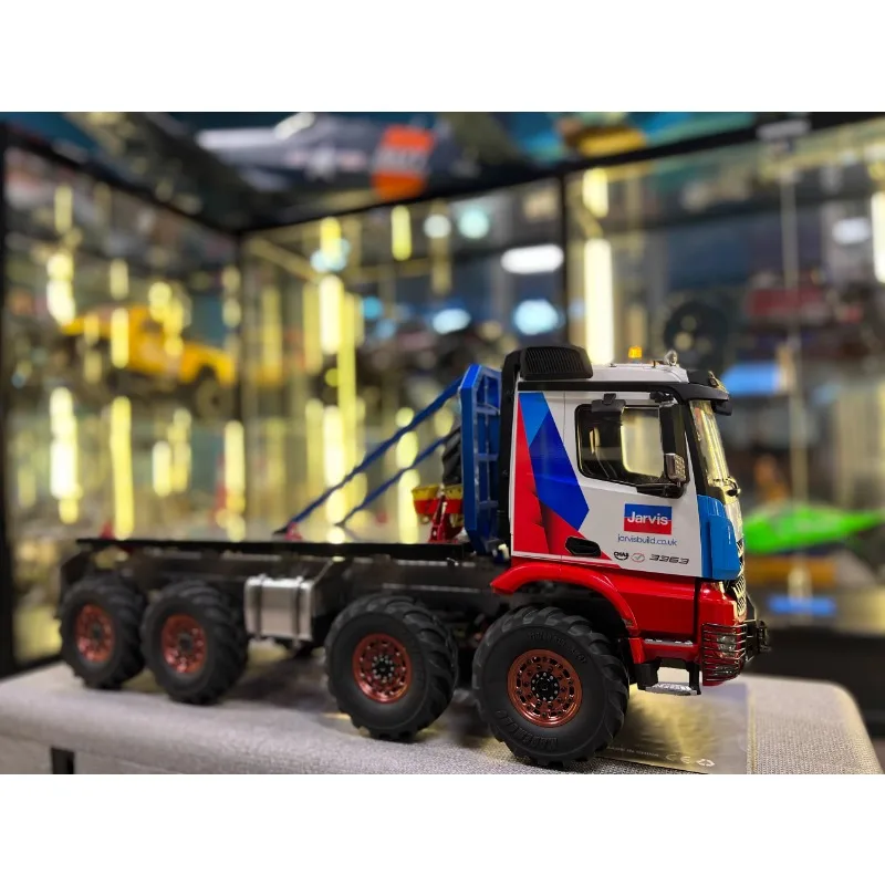 RC 8X8 Truck New 1/14 Remote Control Rescue Truck RTR Electric Engineering Vehicle Toy Car Model