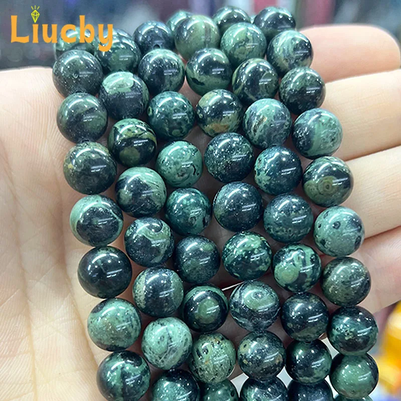 Natural Stone New Material Kambaba Jaspers Round Beads For Jewelry Making DIY Charm Bracelet Earrings15