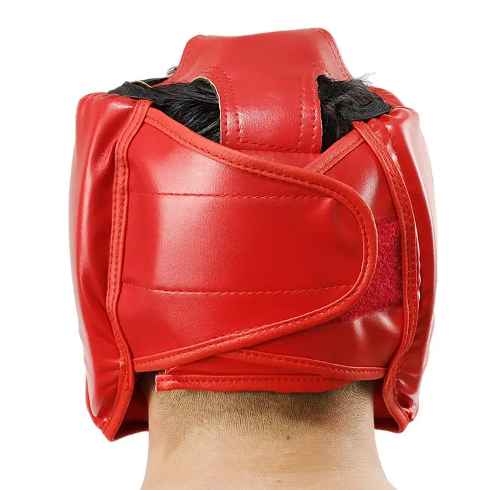 Full-covered Boxing Helmet Kids Adults Muay Thai Training Equipment Gym Head Taekwondo Protector Head Equipment Helmets Headgear - view 5