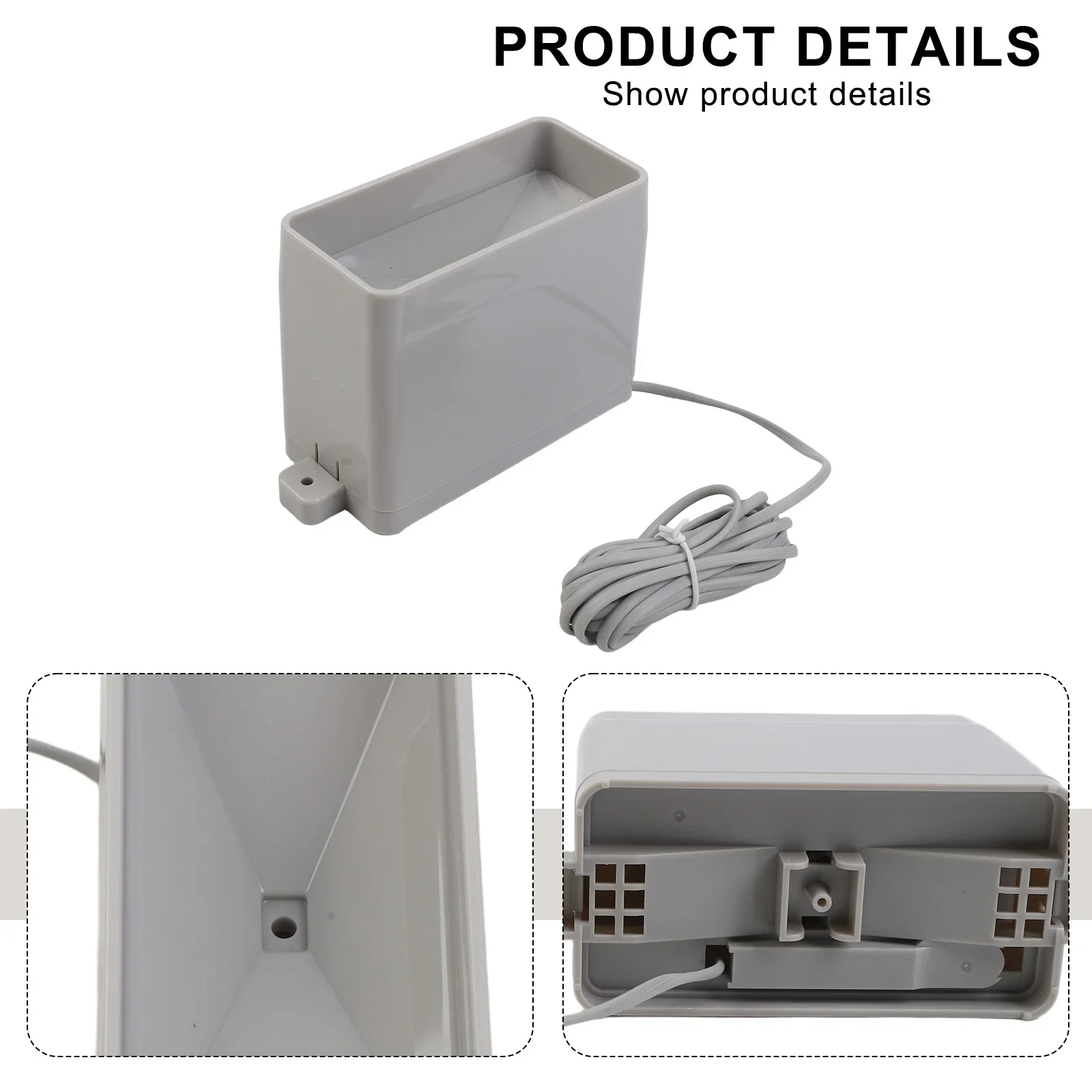 Backyard Monitoring As Shown In The Picture Weather Station Scratch-Resistant Self-Draining Collector Stable Connection
